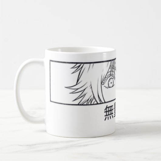 Infinity 👁️Tovenaar Mok - Blauwe Blik Anime Coffe (Links)