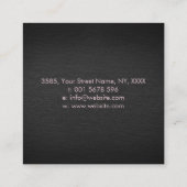 Infinity Tree Branch - pastels Vierkante Visitekaartje (Achterkant)