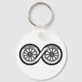 Infinity Two Wheels Freedom Sleutelhanger (Voorkant)