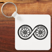 Infinity Two Wheels Freedom Sleutelhanger (Voorkant)