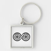 Infinity Two Wheels Freedom Sleutelhanger (Voorkant)