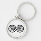 Infinity Two Wheels Freedom Sleutelhanger (Voorkant)