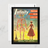 Infinity v01 n01 (1955-11.Royal)_Pulp Art Briefkaart (Voorkant / Achterkant)