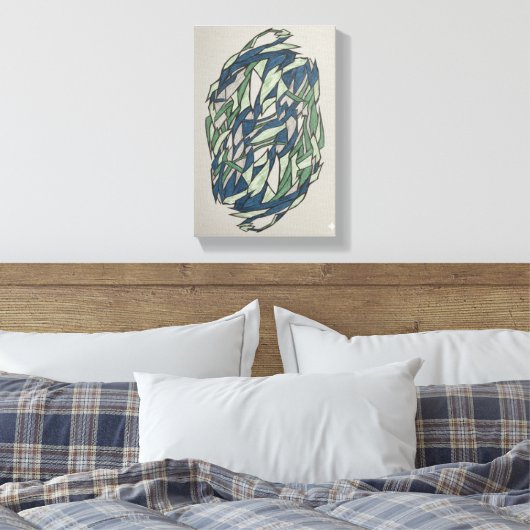 Infinity Web Canvas Afdruk (Insitu (Slaapkamer))