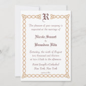 Infinity Wedding Uitnodiging (Voorkant)