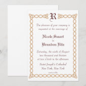 Infinity Wedding Uitnodiging (Voorkant / Achterkant)