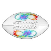 Infinity with Rainbow Jellyfish American Football (Voorkant)