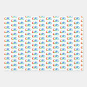 Infinity with Rainbow Jellyfish Inpakpapier Vel (Voorkant)