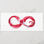 Infinity with Red Wine Advieskaart (Voorkant)