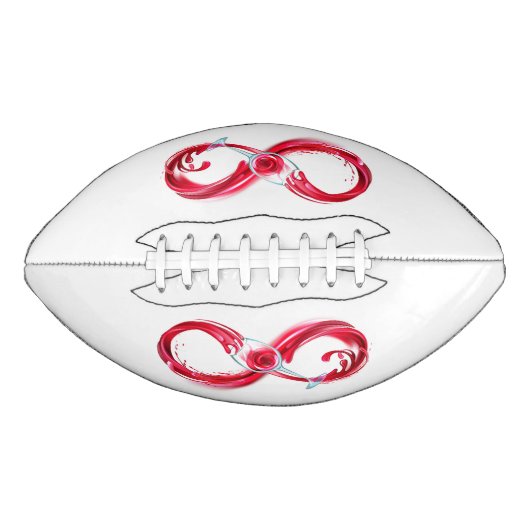 Infinity with Red Wine American Football (Voorkant)