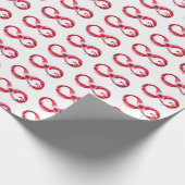 Infinity with Red Wine Cadeaupapier (Hoek)