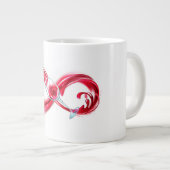 Infinity with Red Wine Grote Koffiekop (Voorkant rechts)