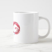 Infinity with Red Wine Grote Koffiekop (Rechts)