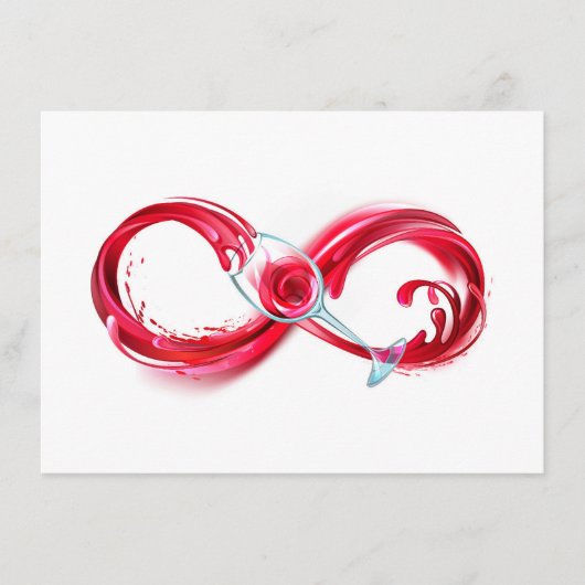 Infinity with Red Wine Menu (Voorkant)