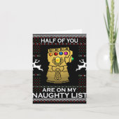 Infinity Xmas Friend T Shirt  Kaart (Voorkant)