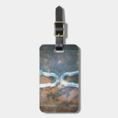 Infinity zilverster bagagelabel (Voorkant verticaal)