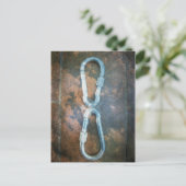 Infinity zilverster briefkaart (Staand voorkant)