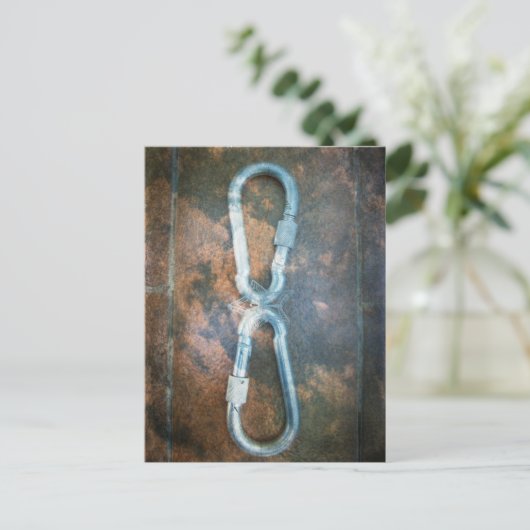 Infinity zilverster briefkaart (Staand voorkant)