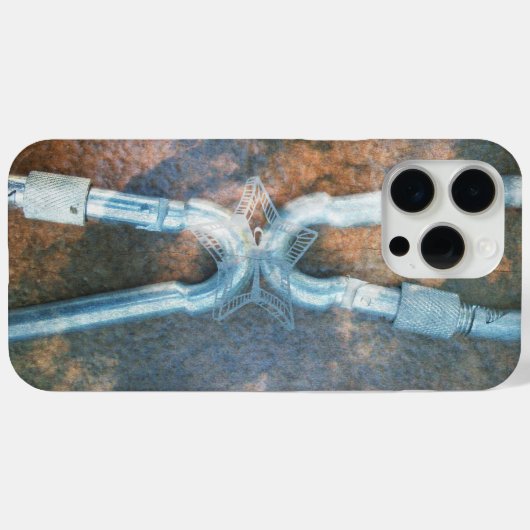 Infinity zilverster Case-Mate iPhone case (Achterkant (horizontaal))