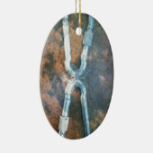 Infinity zilverster keramisch ornament (Rechts)