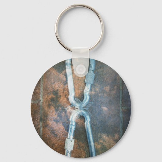 Infinity zilverster sleutelhanger (Voorkant)