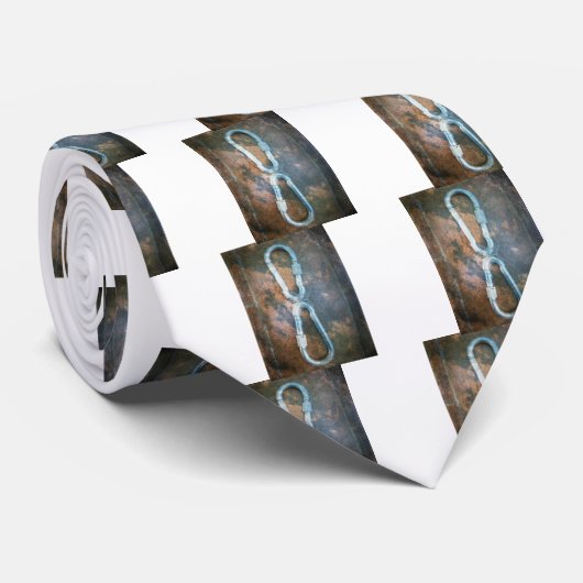 Infinity zilverster stropdas (Opgerold)