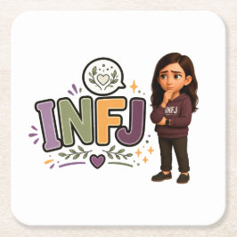 INFJ — A Guardiã das Ideias Kartonnen Onderzetters