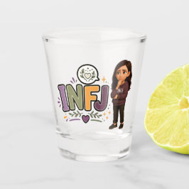 INFJ — A Guardiã das Ideias Shot Glas