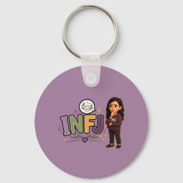 INFJ — A Guardiã das Ideias Sleutelhanger