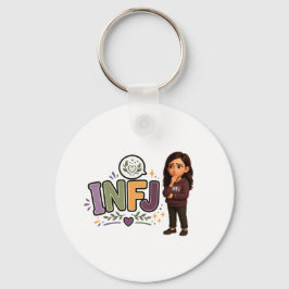 INFJ — A Guardiã das Ideias Sleutelhanger