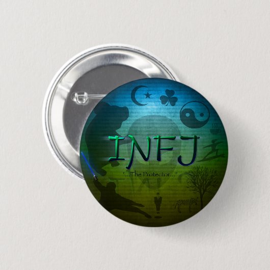 INFJ Button (Voorkant /achterkant)