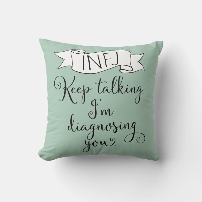 INFJ de Adviseur Kussen (Voorkant)