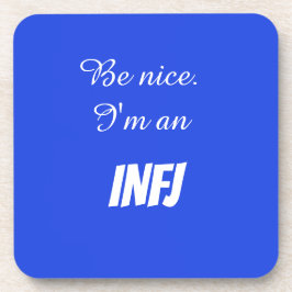 INFJ Harde plastic onderzetter