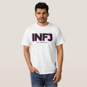 INFJ Introvert Label MBTI Persoonlijkheidstype Blo T-shirt (Voorkant volledig)