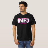 INFJ Introvert Label MBTI Persoonlijkheidstype Blo T-shirt (Voorkant volledig)