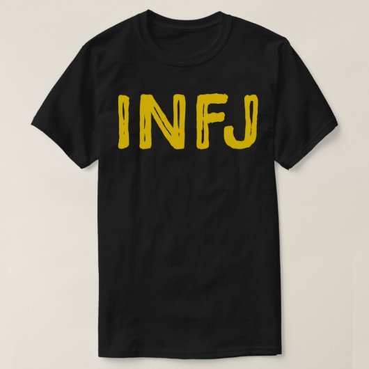 INFJ Introvert Personeelstype T-shirt (Design voorkant)
