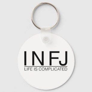 INFJ Life is ingewikkeld Sleutelhanger