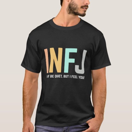Infj Persoonlijkheidstype Introvert T-shirt (Voorkant)
