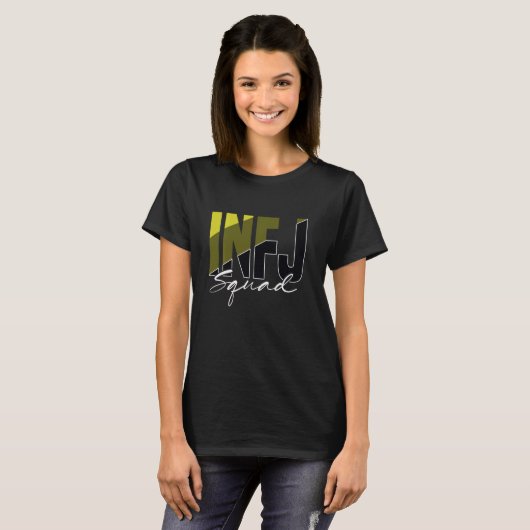 INFJ Pride INFJ Squad T-shirt (Voorkant volledig)
