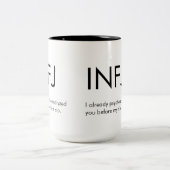 INFJ Reeds psychoanalytisch uw Mok Gift (Center)