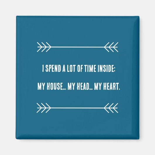 INFJ Vibes Magneet (Voorkant)