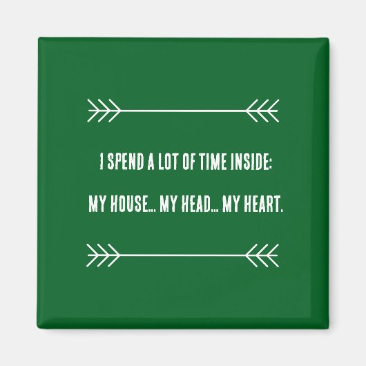 INFJ Vibes Magneet (Voorkant)