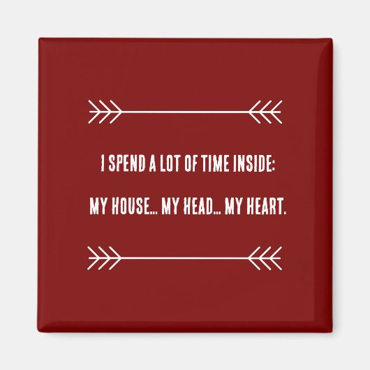 INFJ Vibes Magneet (Voorkant)