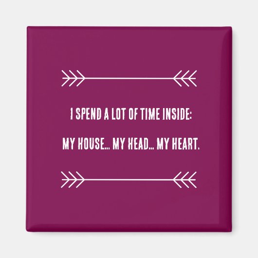 INFJ Vibes Magneet (Voorkant)