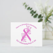 Inflammatory Breast Cancer Bewustheid Briefkaart (Staand voorkant)