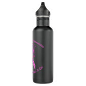 Inflammatory Breast Cancer Bewustheid Waterfles (Rechts)