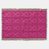 Inflammatory Breast Cancer Ribbon Soft Blankets Deken (Voorkant)