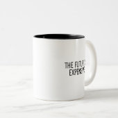 Inflatie De toekomst is een kostbare Mok van het t (Voorkant rechts)