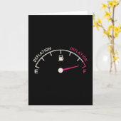 Inflatie Deflatie Brandstofmeter Kaart (Gele Bloem)