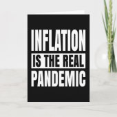 Inflatie is de echte pandemie kaart (Voorkant)